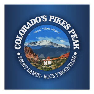 Poster Pikes Peak