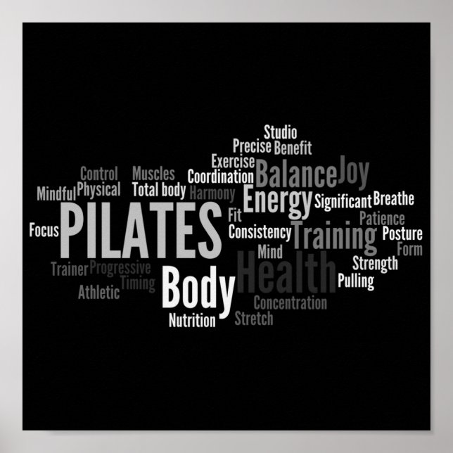 Poster PILATES (Devant)
