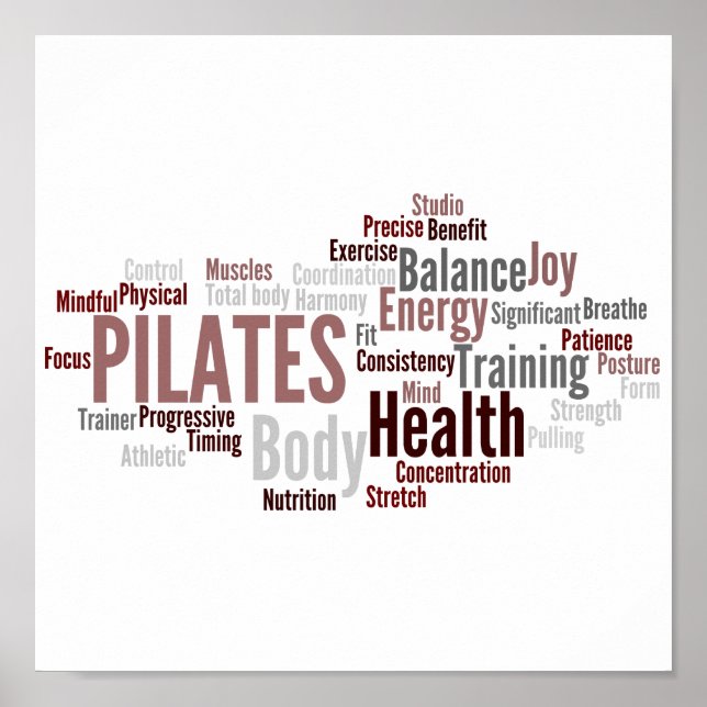 Poster PILATES (Devant)