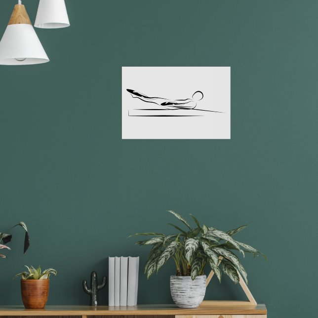 Poster Pilates La Pose Cent - Réformateur (Salon 1)