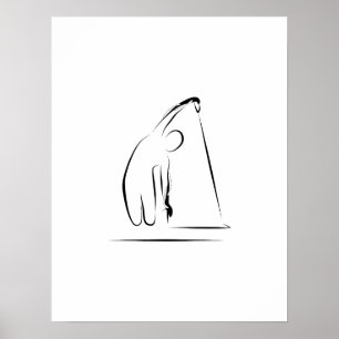 Poster Pilates - swakatee sur l'affiche du réformateur