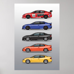 Poster Pile de Holden Monaros