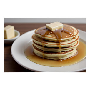 Poster Pile De Pancakes