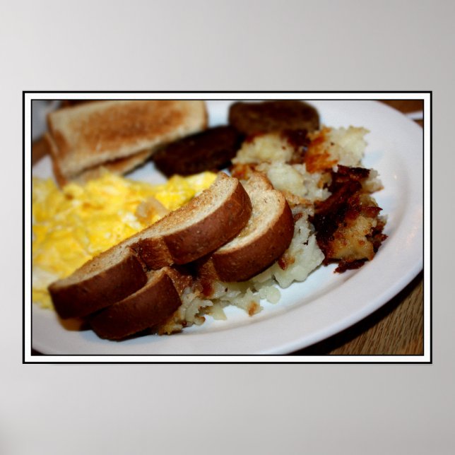 Poster Pile petit-déjeuner (Devant)