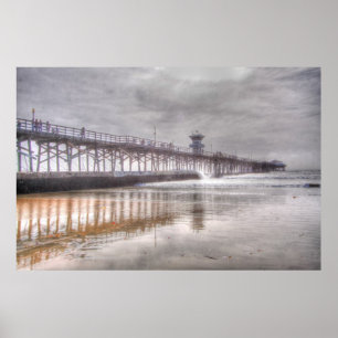 Poster Pilier de plage de joint