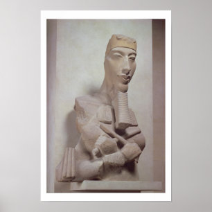 Poster Pilier d'Osirid d'Akhenaten (1365-1349 AVANT JÉSUS