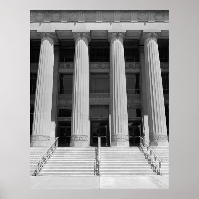 Poster Piliers de Angel Hall (Devant)