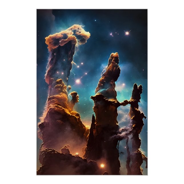 Poster Piliers De L'Idée De Création (Devant)
