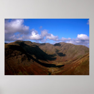 Poster Pillar et Kirk Fell Wasdale Lake District Angleter