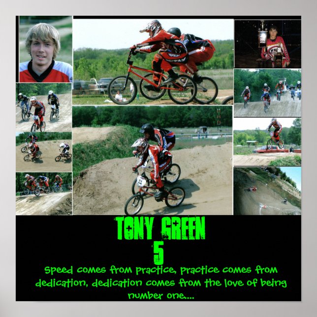 Poster Pilote Bmx (Devant)