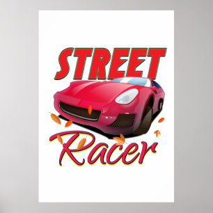 Poster Pilote de rue