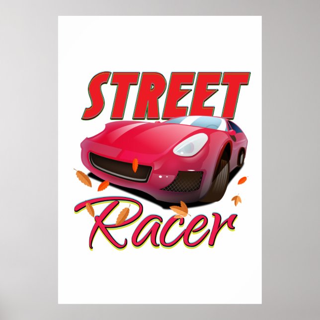 Poster Pilote de rue (Devant)