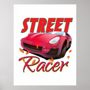 Poster Pilote de rue