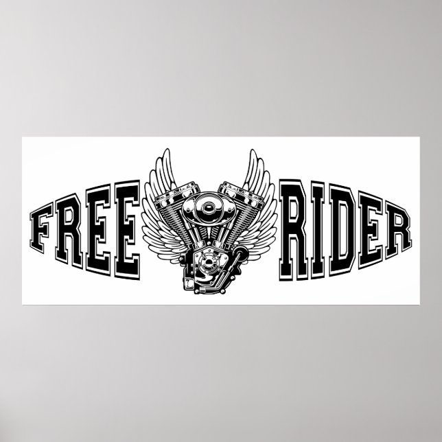 Poster Pilote libre (Devant)