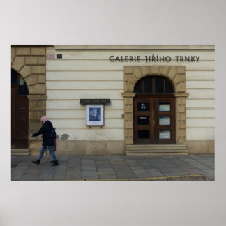 Poster Pilsen, République Tchèque - Galerie Jiří Trnka