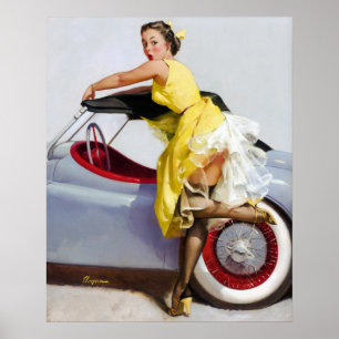 Poster Pin convertible vers le haut