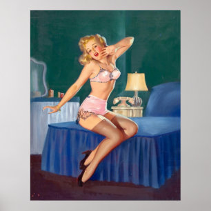 Poster Pin somnolent