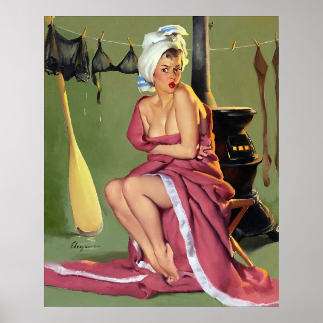 Poster Pince à sécher (Devant)