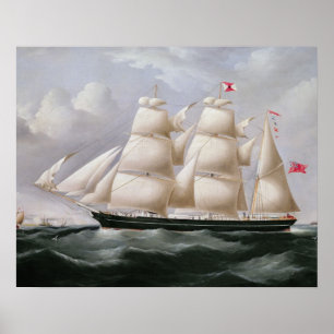 Poster Pince barque 'Procymatia' de Douvres (huile sur ca