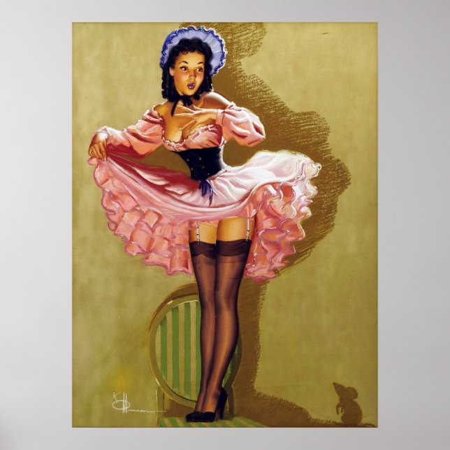 Poster Pince de souris vers le haut (Devant)