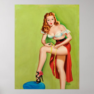 Poster Pince vers le haut