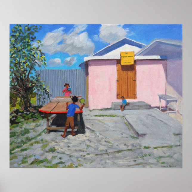 Poster Ping Pong De African Queen caché (Devant)