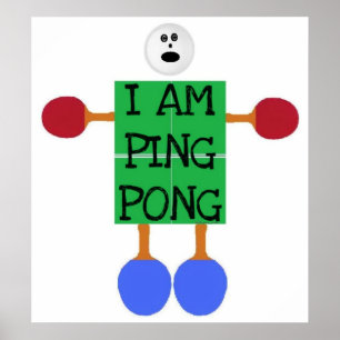Poster Ping Pong is Life