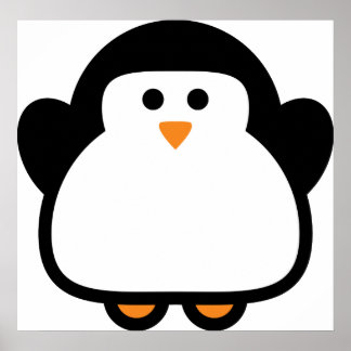 Poster Pingouin