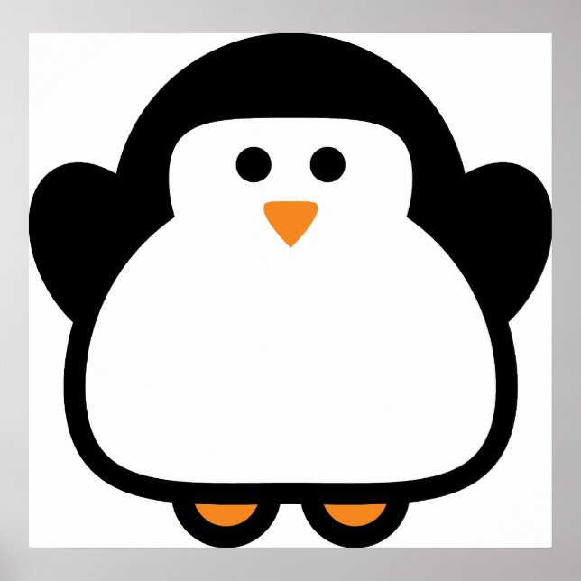 Poster Pingouin (Devant)