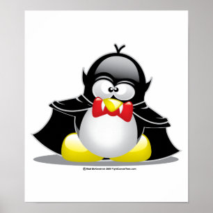 Poster Pingouin de vampire