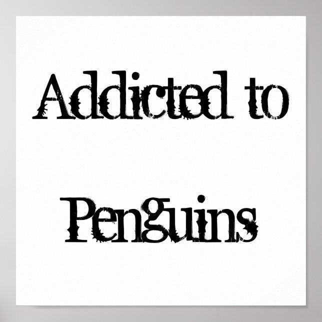 Poster Pingouins (Devant)