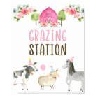 Pink Farm Grating Station Signal d'anniversaire