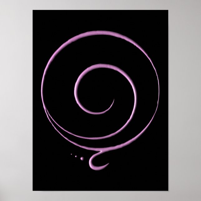 Poster Pink Gratitude  (Devant)