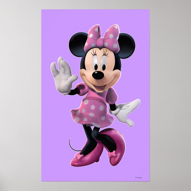 Poster Pink Minnie | Pose mûre (Devant)