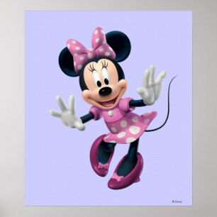 Poster Pink Minnie   Sortie mains