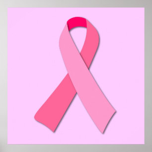 Poster Pink Ribbon