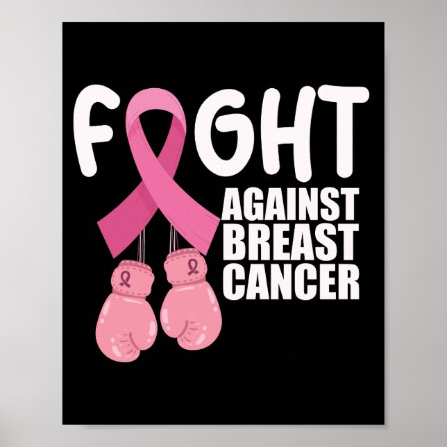 Poster Pink Rubon Cancer Sensibilisation Cancer du sein L (Devant)