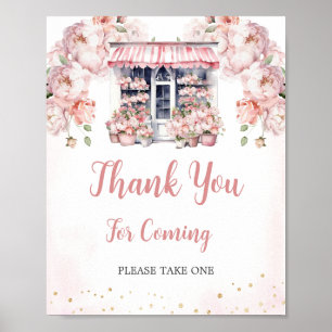 Poster Pink She's off the Market Fête des mariées Merci