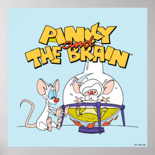 Poster Pinky and the Brain   Laboratory Science