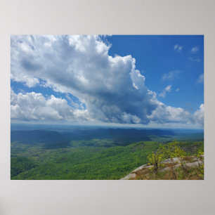Poster Pinnacle Mountain, Caroline du Sud