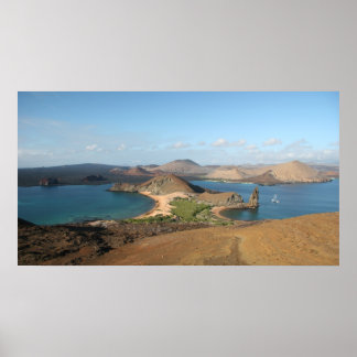 Poster Pinnacle Rock, Galapagos