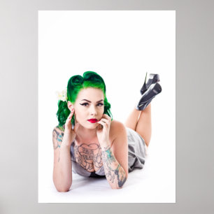 Poster Pinup Lea Graves