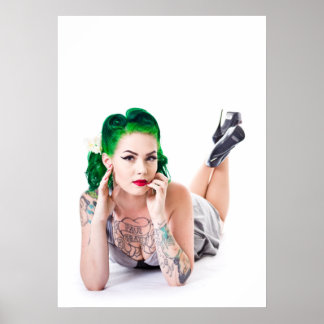 Poster Pinup Lea Graves