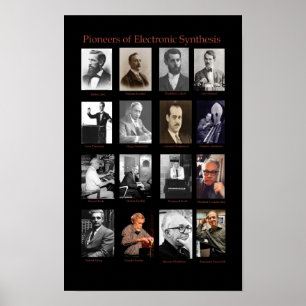 Poster Pionniers de la musique électronique