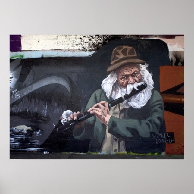 Poster Piper piqué (Devant)