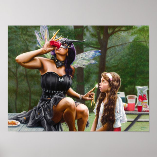 Poster "Pique-nique Crasher" (Devant)