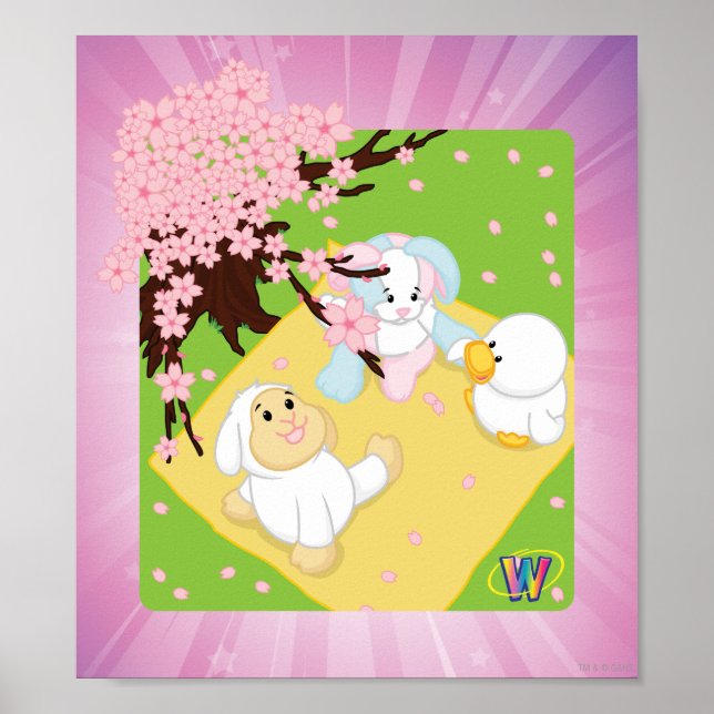 Poster Pique-nique des fêtes du printemps (Devant)