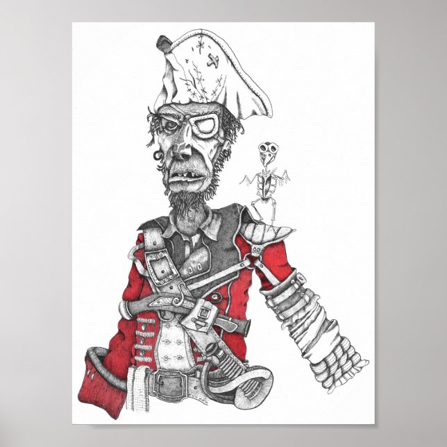 Poster Pirate (Devant)