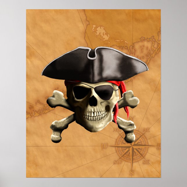 Poster Pirate (Devant)