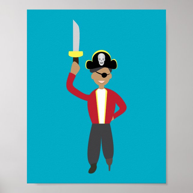 Poster Pirate (Devant)